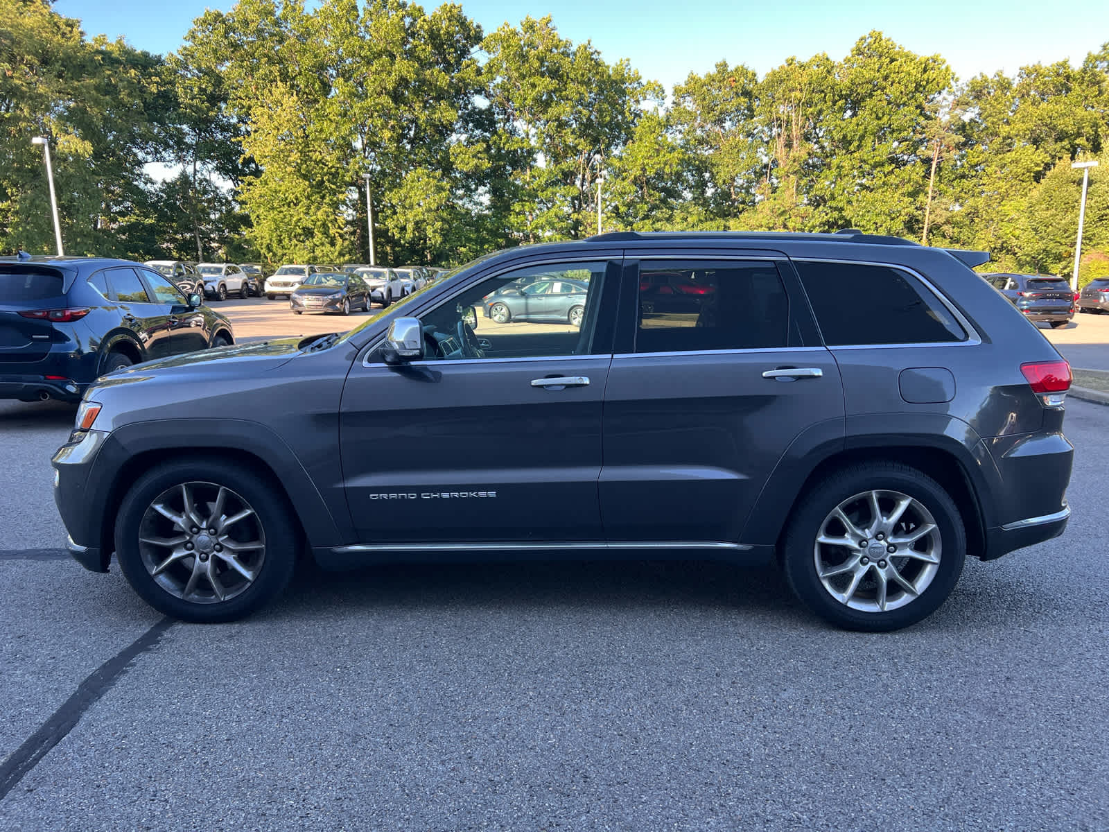 2015 Jeep Grand Cherokee Summit Granite Crystal Metallic Clearcoat at Humes CDJR