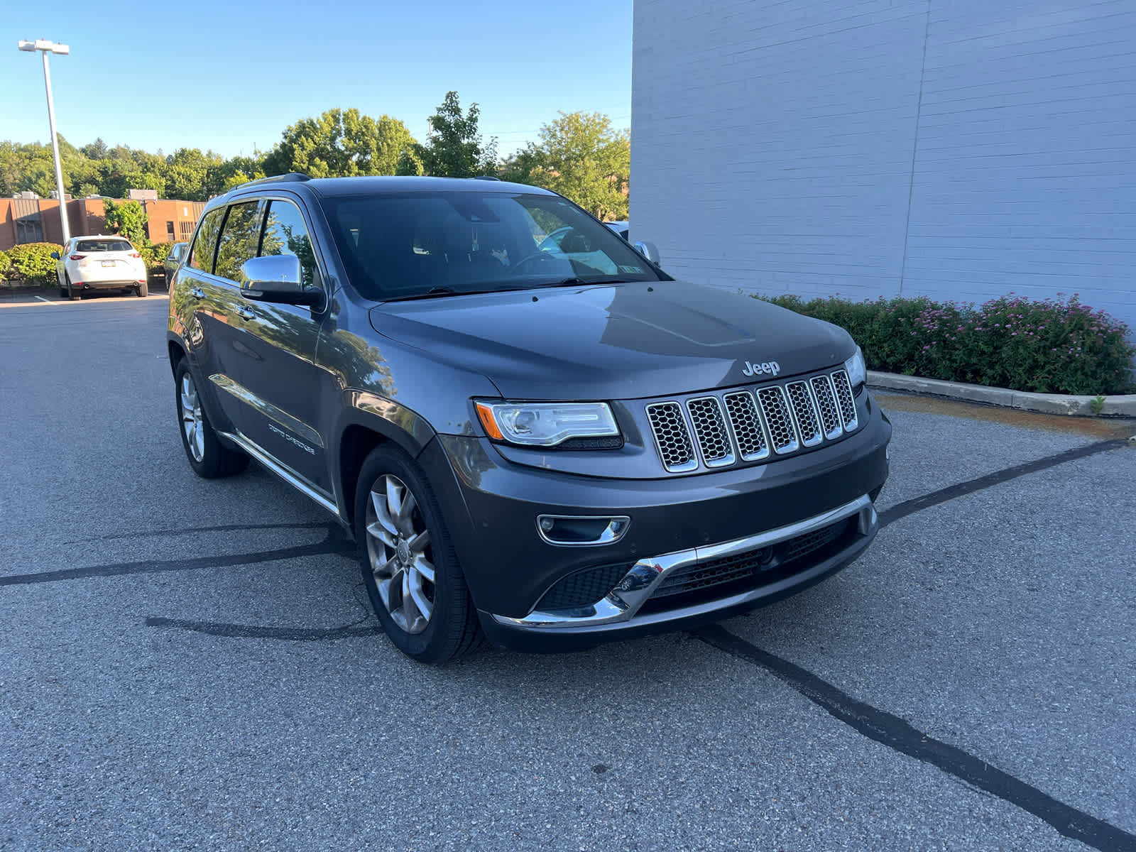 2015 Jeep Grand Cherokee Summit Granite Crystal Metallic Clearcoat at Humes CDJR