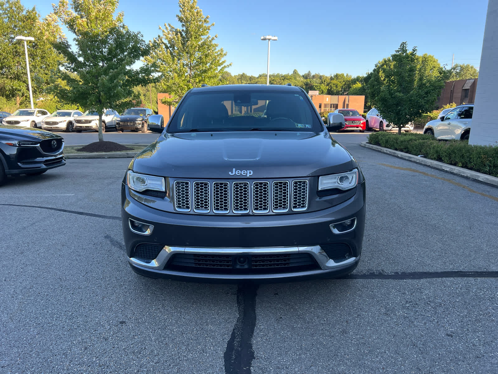 2015 Jeep Grand Cherokee Summit Granite Crystal Metallic Clearcoat at Humes CDJR