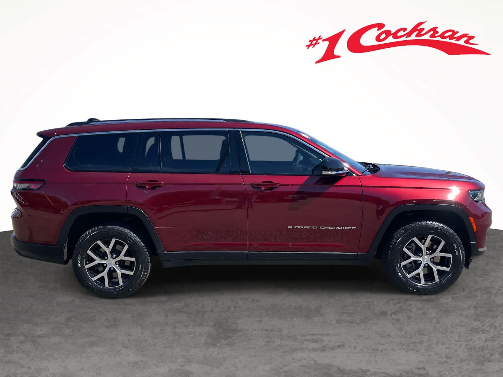 2024 Jeep Grand Cherokee L Limited Velvet Red Pearlcoat at Rick Weaver GMC