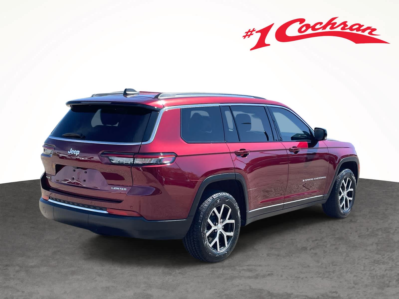 2024 Jeep Grand Cherokee L Limited Velvet Red Pearlcoat at Rick Weaver GMC