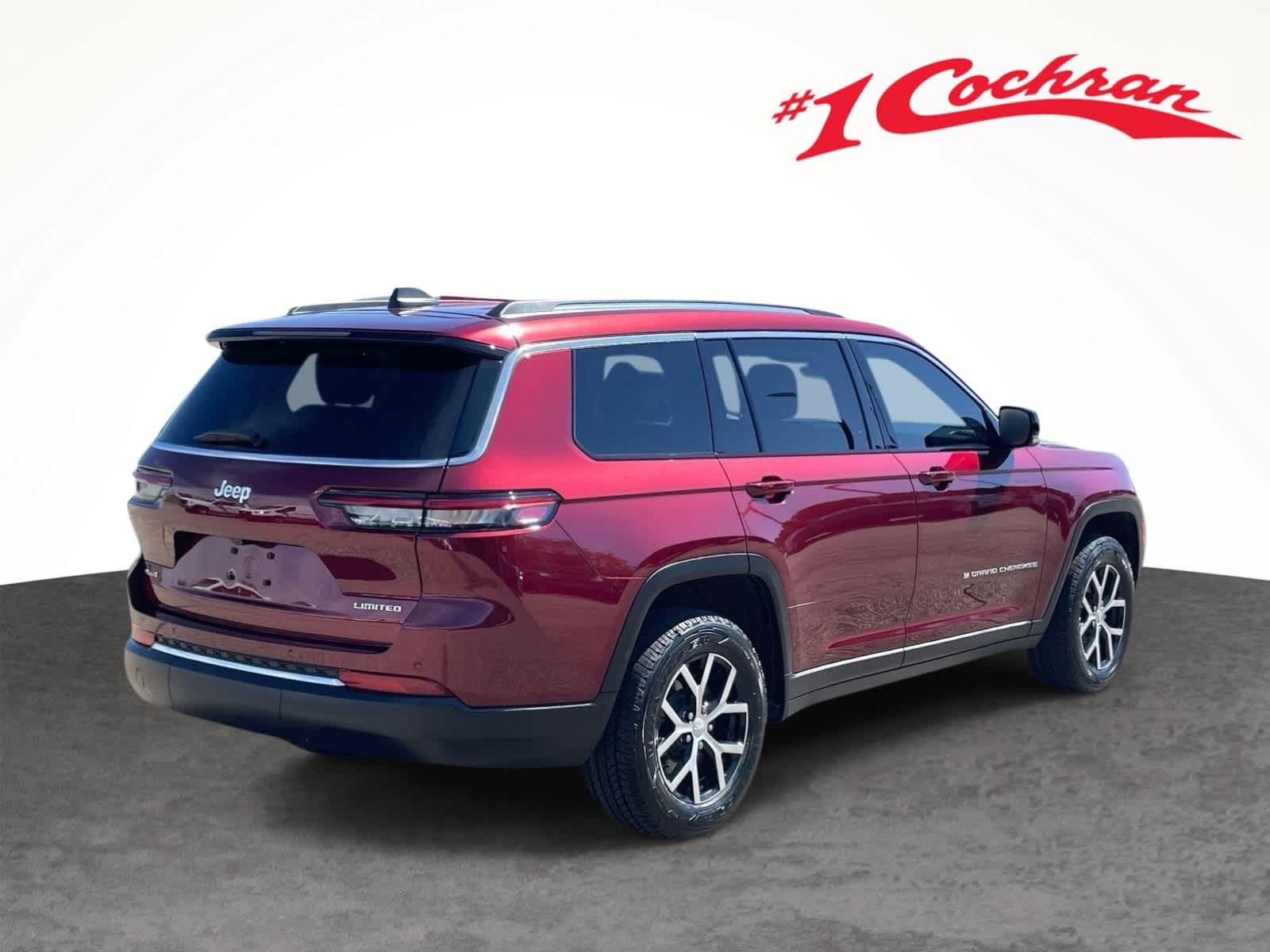 2024 Jeep Grand Cherokee L Limited Velvet Red Pearlcoat at Humes CDJR