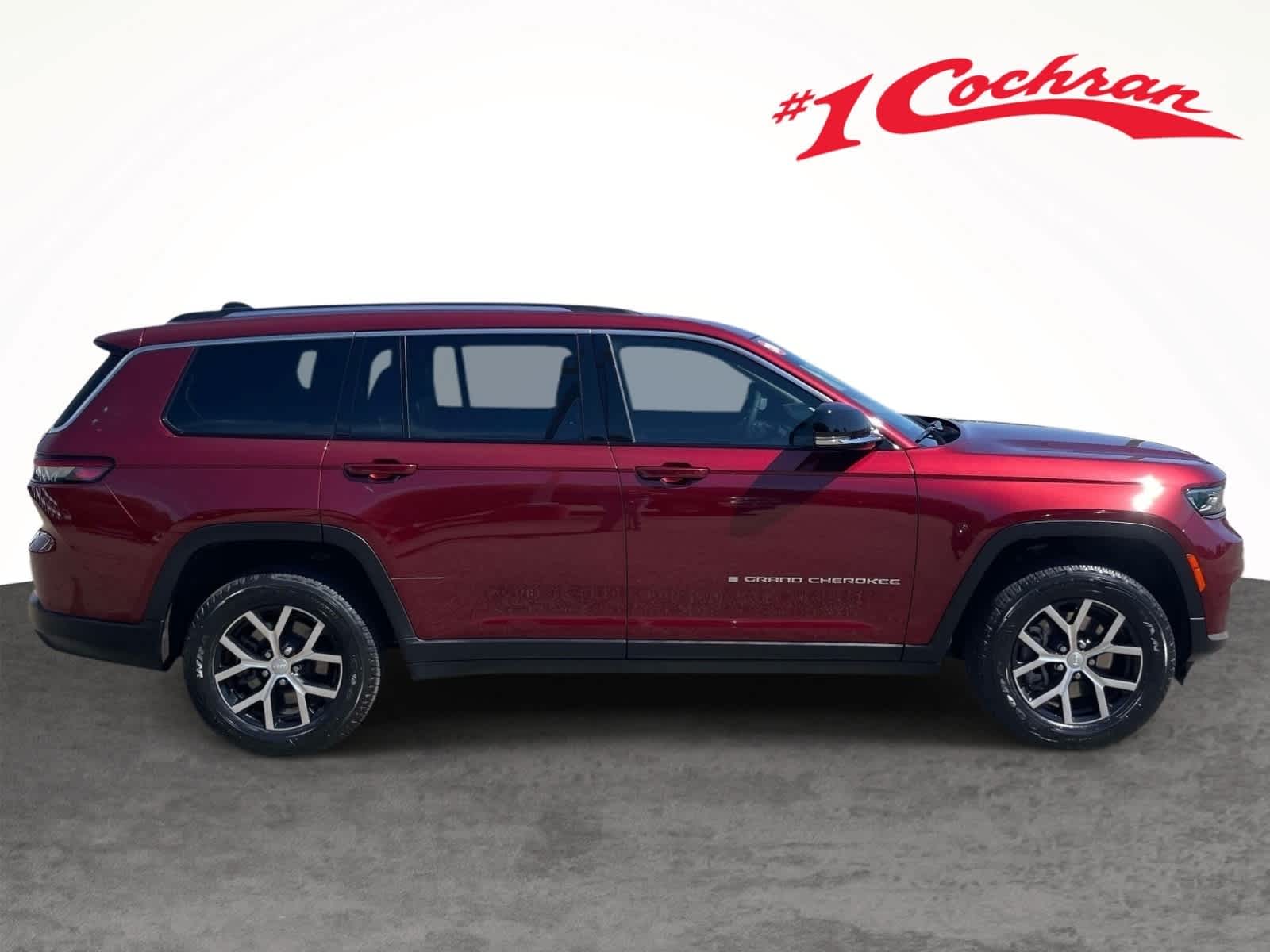 2024 Jeep Grand Cherokee L Limited Velvet Red Pearlcoat at Humes CDJR