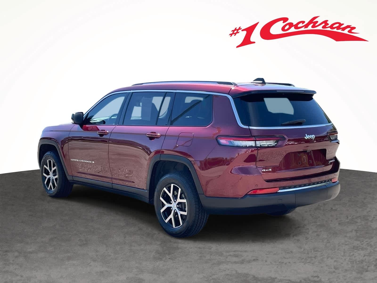 2024 Jeep Grand Cherokee L Limited Velvet Red Pearlcoat at Humes CDJR