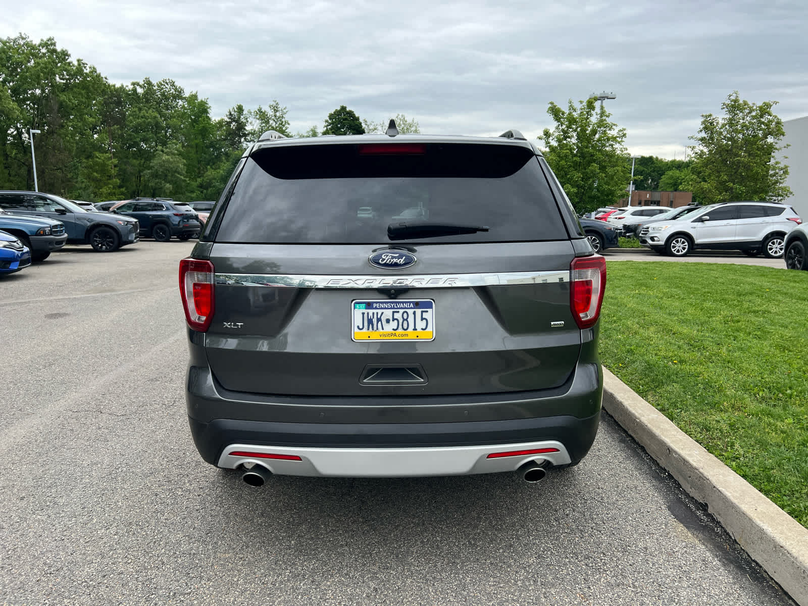 2017 Ford Explorer XLT Magnetic Metallic at Woltz & Wind Ford