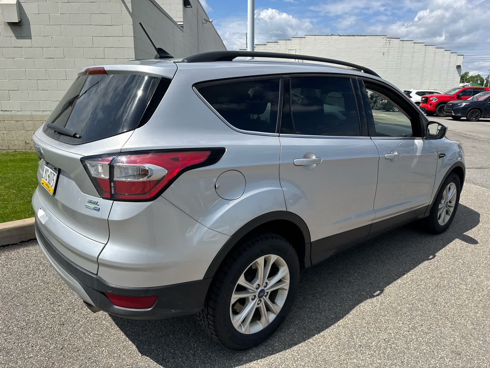 2018 Ford Escape SEL Ingot Silver at Diehl Automotive