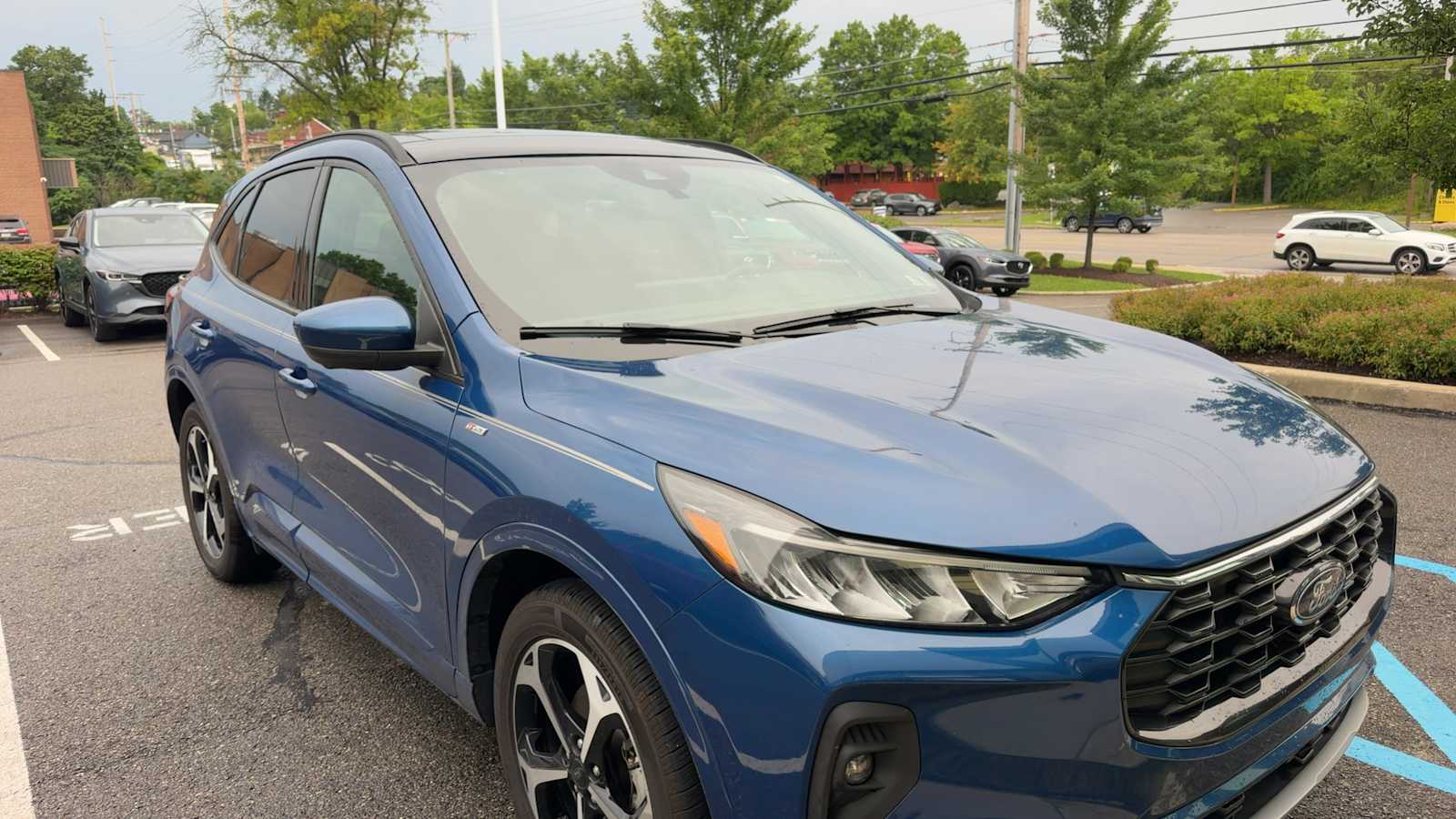 2023 Ford Escape ST-Line Select Atlas Blue at McCandless Ford