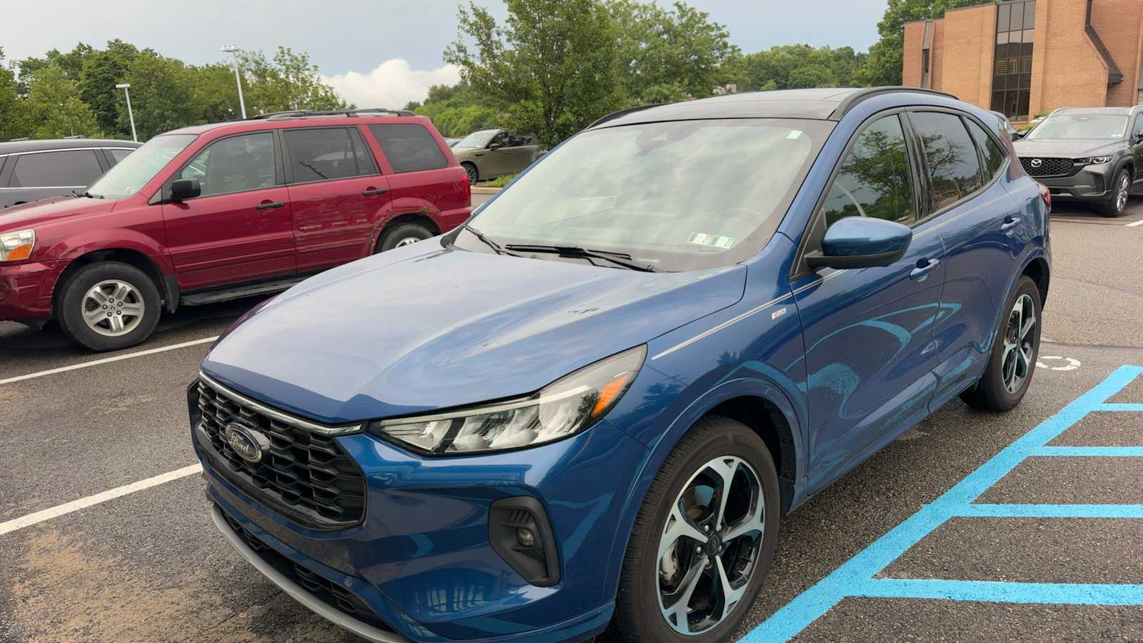 2023 Ford Escape ST-Line Select Atlas Blue at McCandless Ford