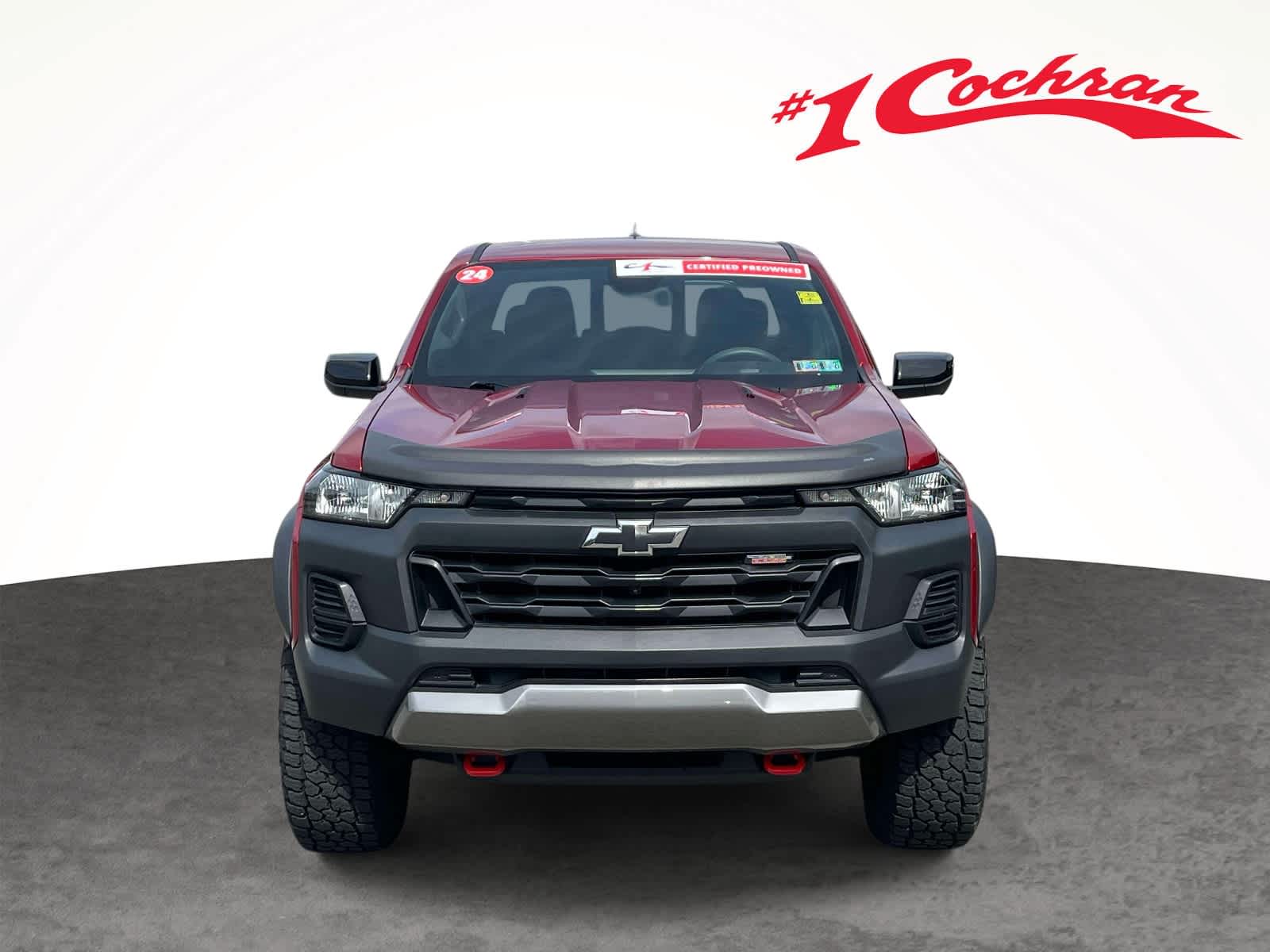 2024 Chevrolet Colorado 4WD Trail Boss Radiant Red Tintcoat at Delaney Chevrolet Buick