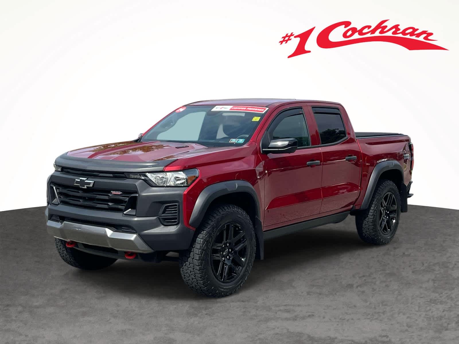 2024 Chevrolet Colorado 4WD Trail Boss Radiant Red Tintcoat at Delaney Chevrolet Buick