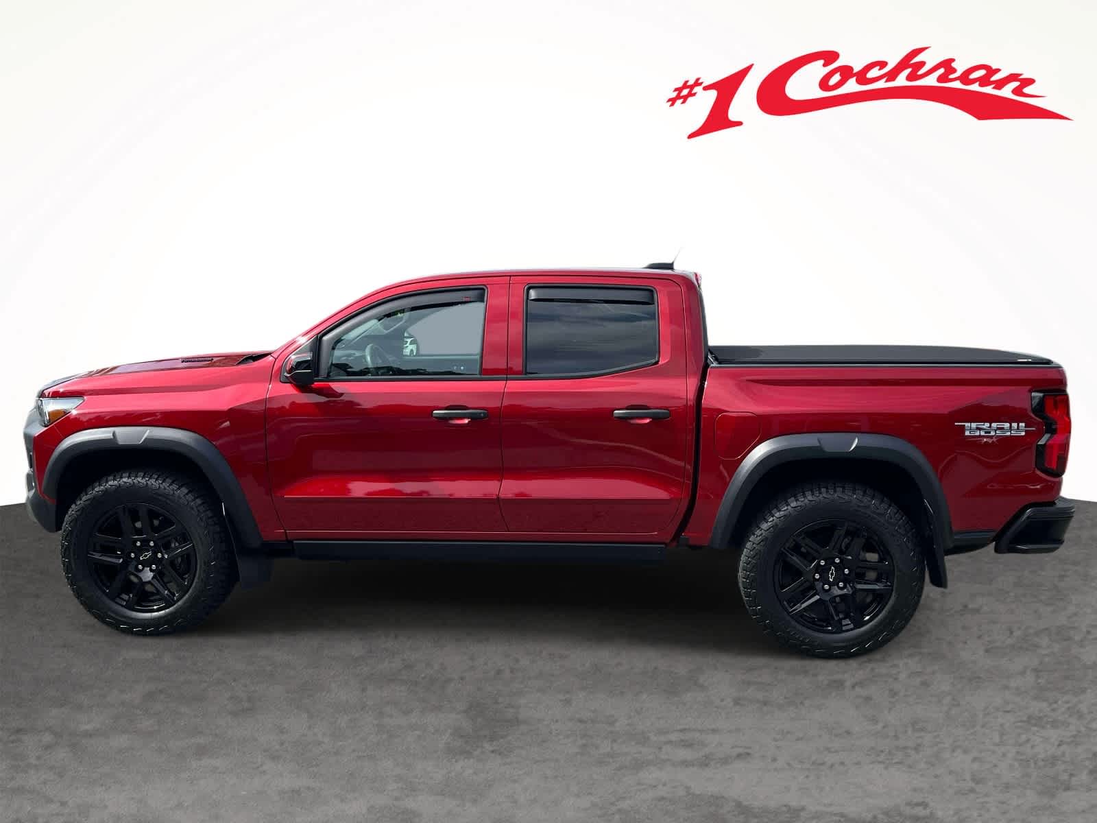 2024 Chevrolet Colorado 4WD Trail Boss Radiant Red Tintcoat at Delaney Chevrolet Buick