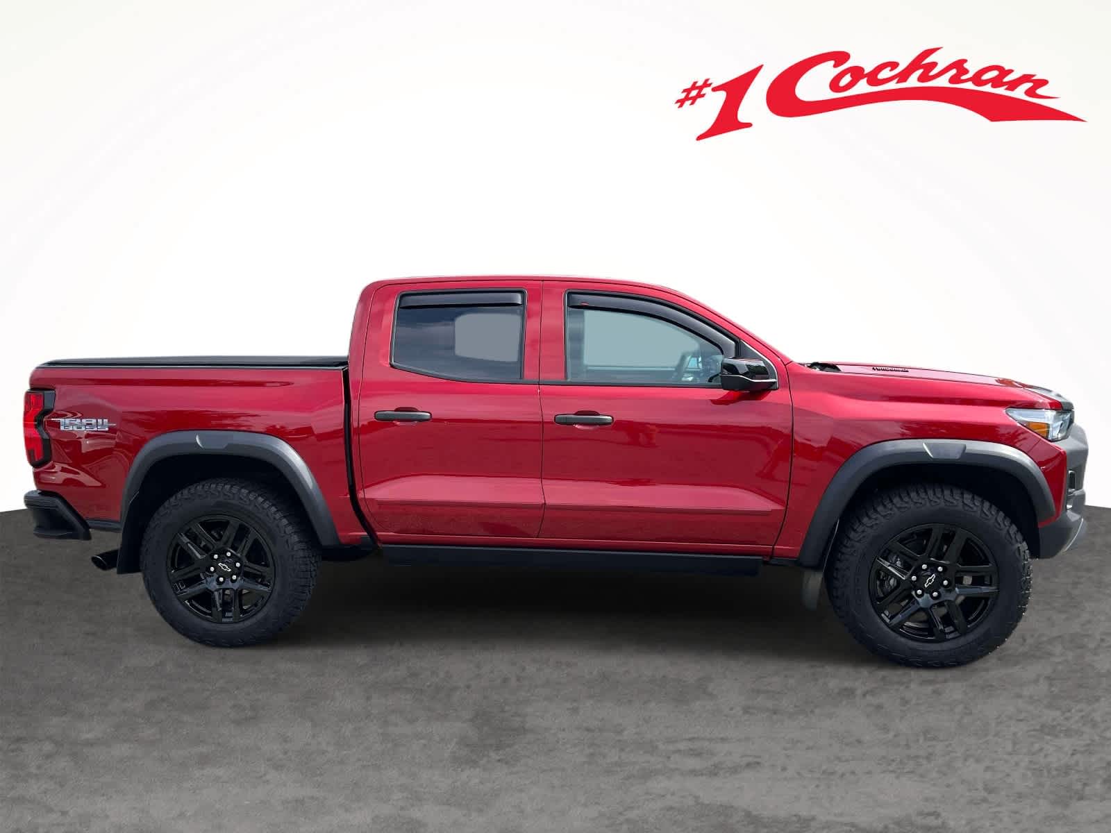2024 Chevrolet Colorado 4WD Trail Boss Radiant Red Tintcoat at Delaney Chevrolet Buick