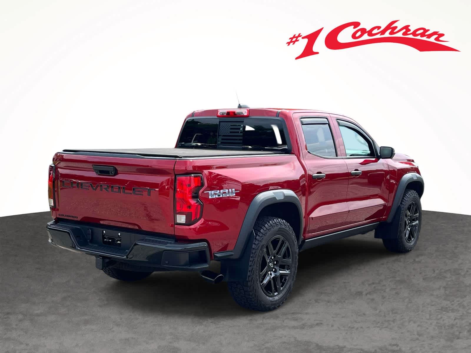 2024 Chevrolet Colorado 4WD Trail Boss Radiant Red Tintcoat at Delaney Chevrolet Buick