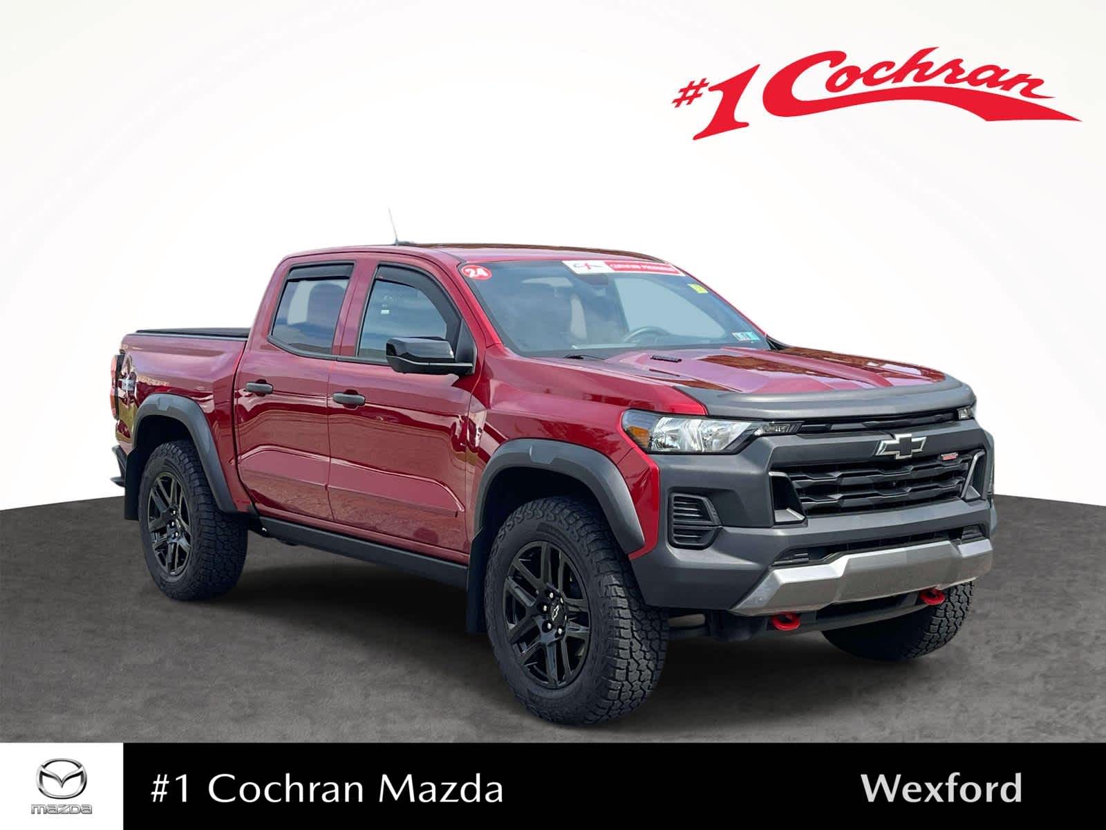 2024 Chevrolet Colorado 4WD Trail Boss Radiant Red Tintcoat at Delaney Chevrolet Buick