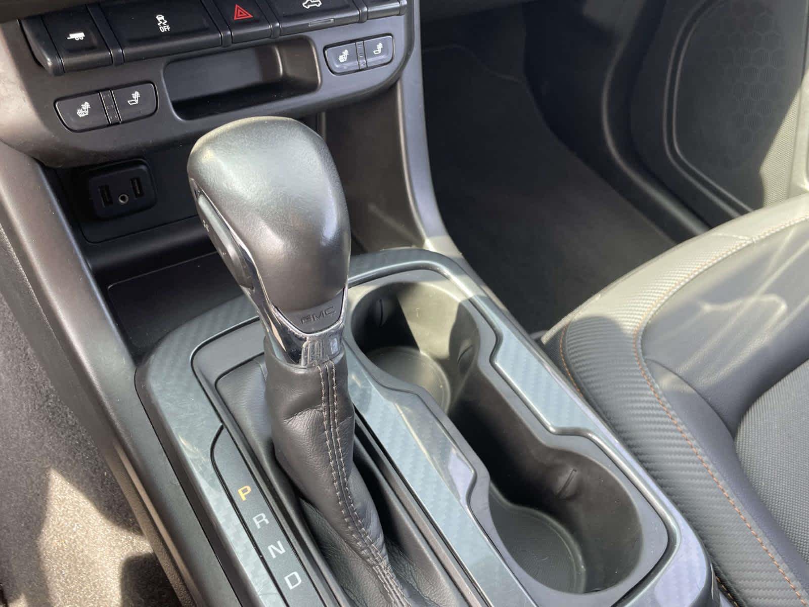 2022 GMC Canyon 4WD AT4 w/Cloth Onyx Black at Rick Weaver GMC