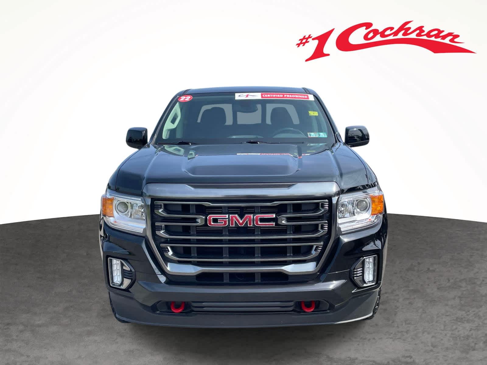 2022 GMC Canyon 4WD AT4 w/Cloth Onyx Black at Rick Weaver GMC