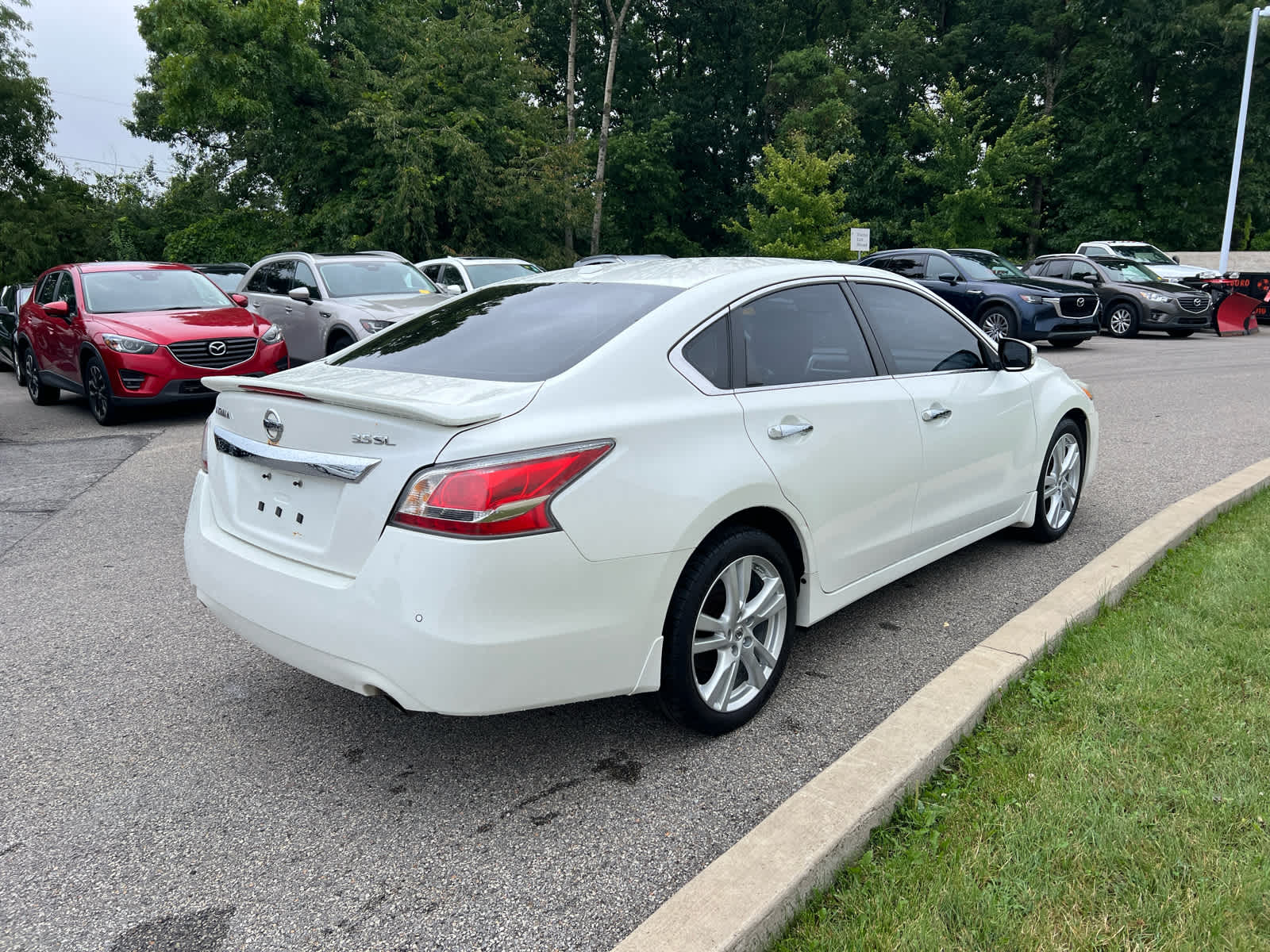 2015 Nissan Altima 3.5 SL Pearl White at Cochran Mazda