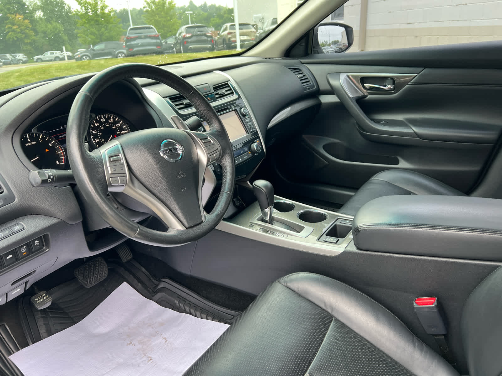 2015 Nissan Altima 3.5 SL Pearl White at Cochran Mazda