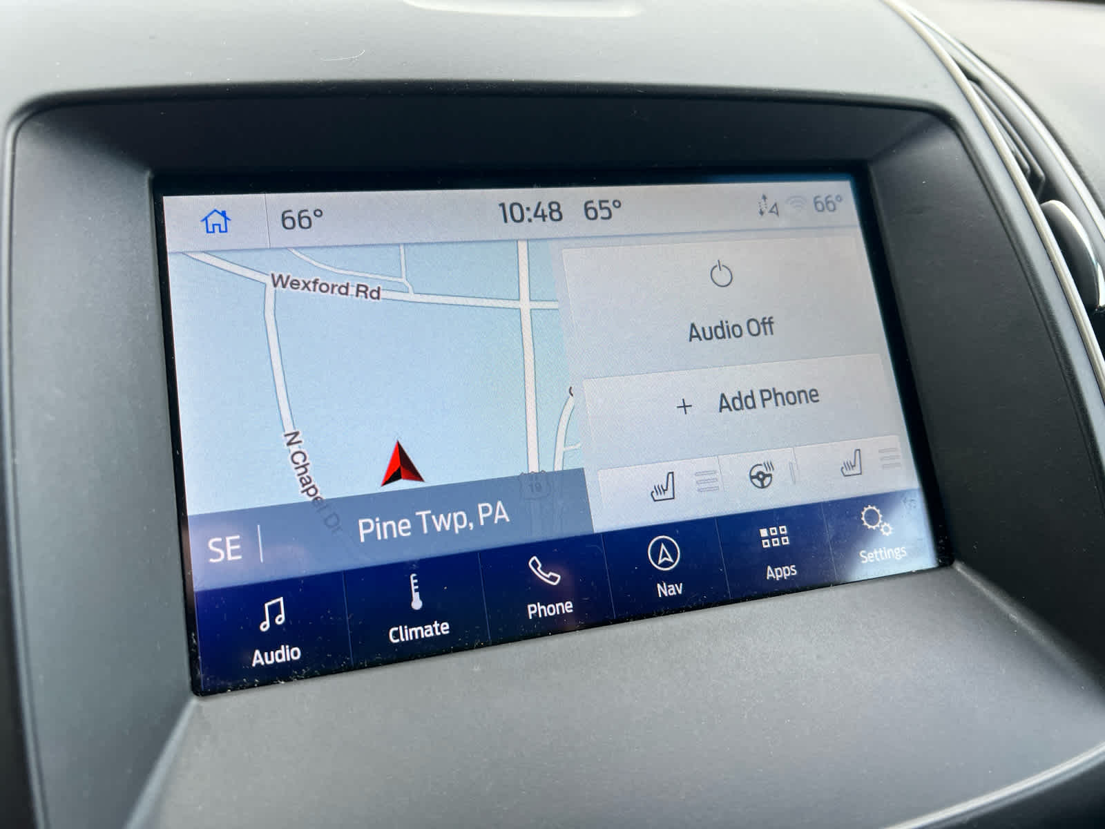 2019 Ford Edge SEL Blue Metallic at Woltz & Wind Ford