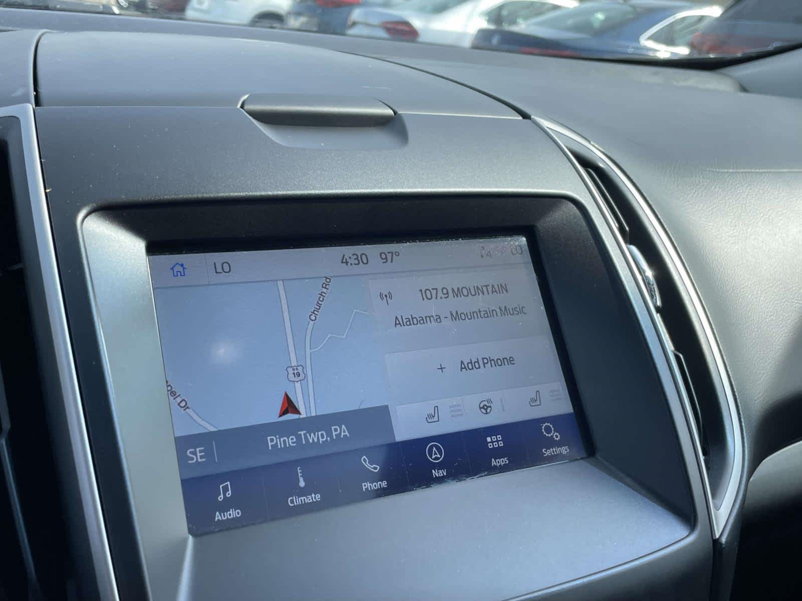 2019 Ford Edge SEL Blue Metallic at Woltz & Wind Ford