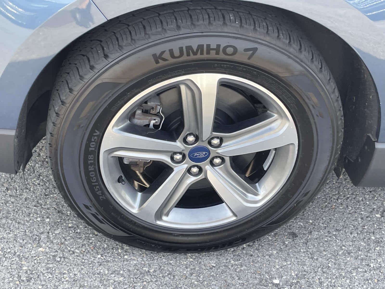 2019 Ford Edge SEL Blue Metallic at Woltz & Wind Ford