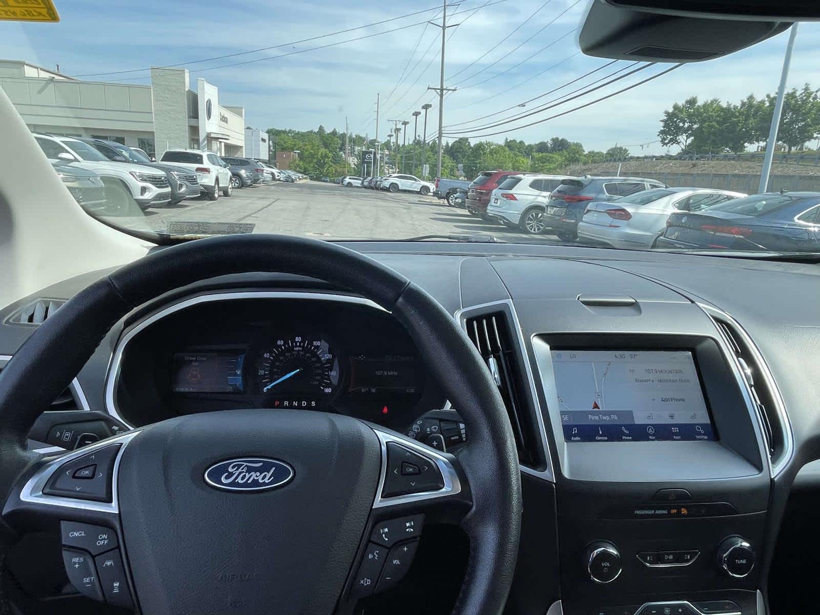 2019 Ford Edge SEL Blue Metallic at Woltz & Wind Ford