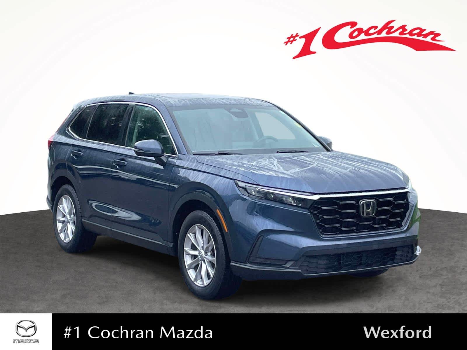 2024 Honda CR-V EX Canyon River Blue Metallic at Altoona Honda