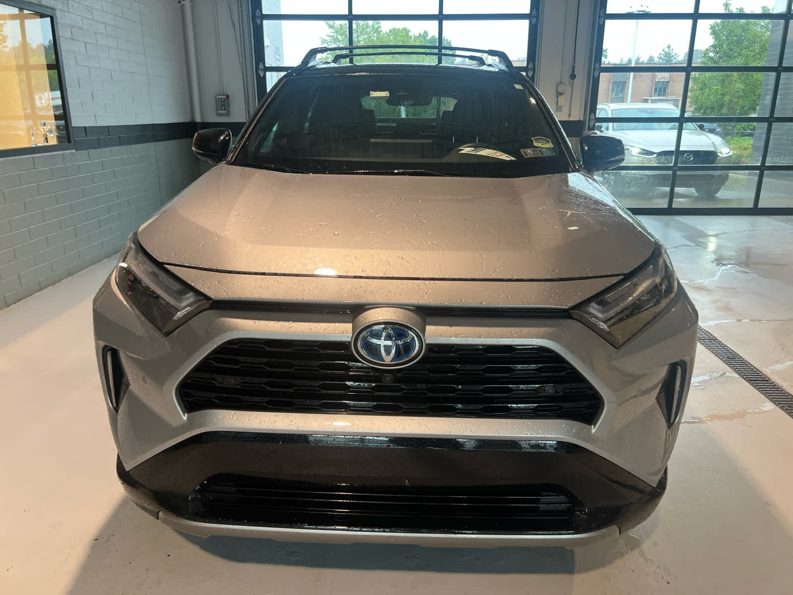 2024 Toyota RAV4 Hybrid XSE Silver Sky Metallic/Midnight Black Metallic at Altoona Honda