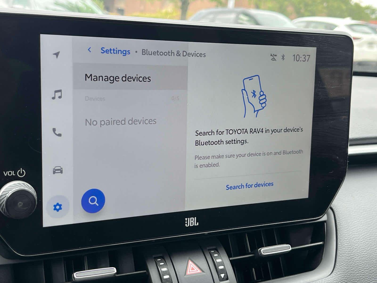 2024 Toyota RAV4 Hybrid XSE Silver Sky Metallic/Midnight Black Metallic at Altoona Honda