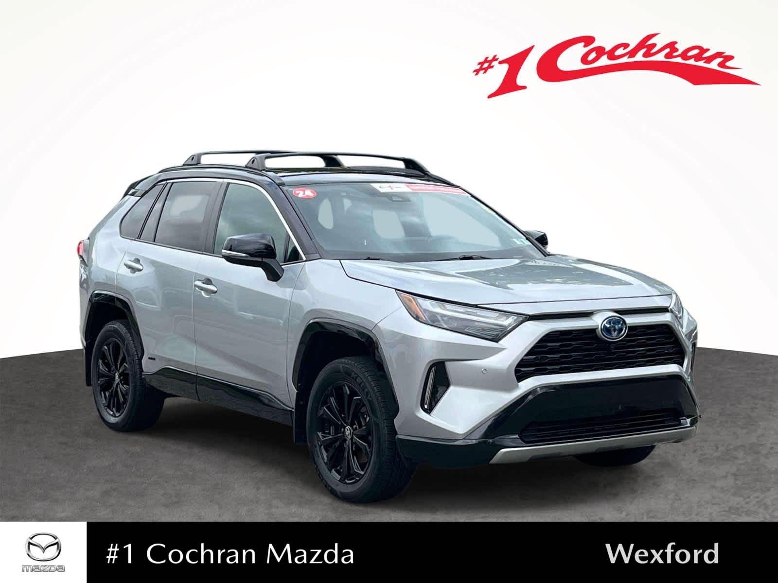 2024 Toyota RAV4 Hybrid XSE Silver Sky Metallic/Midnight Black Metallic at Altoona Honda
