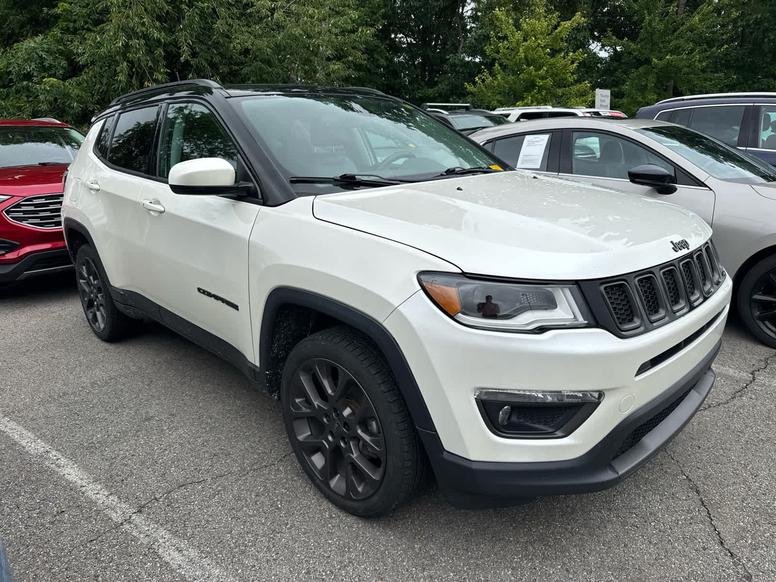 2019 Jeep Compass High Altitude Pearl White Tri-Coat at Three Rivers CJD