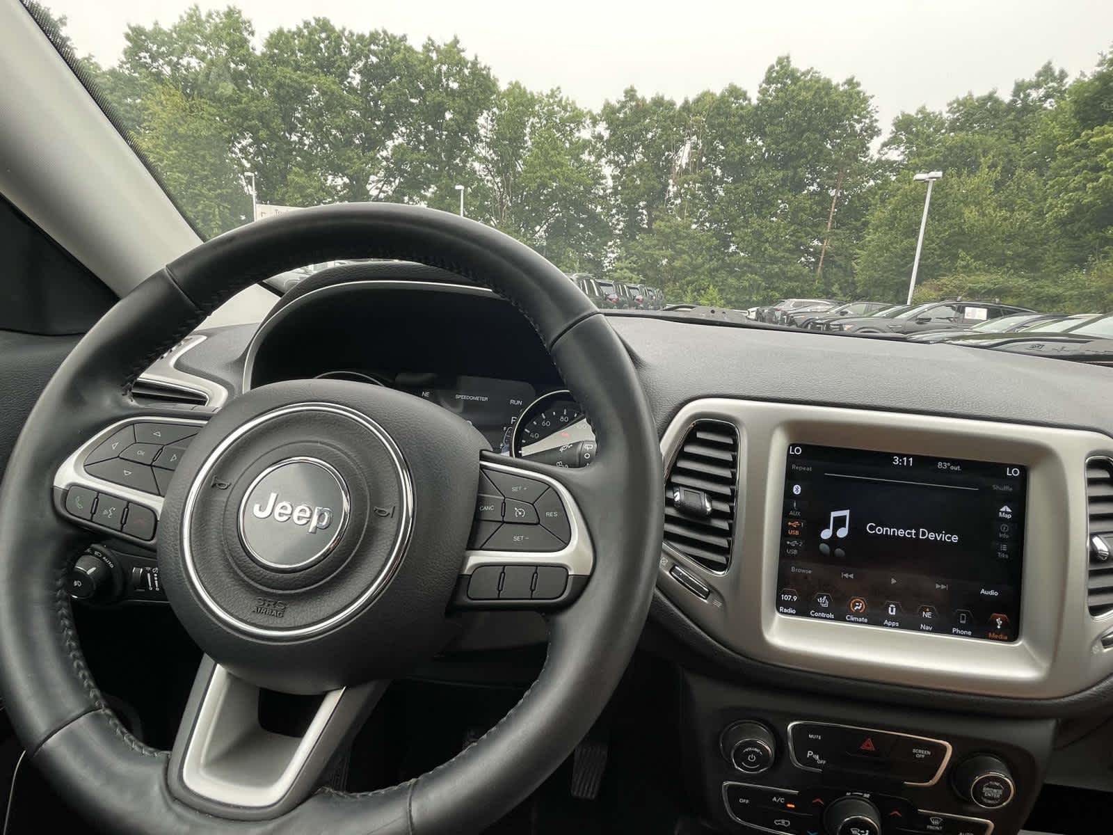 2019 Jeep Compass High Altitude Pearl White Tri-Coat at Three Rivers CJD