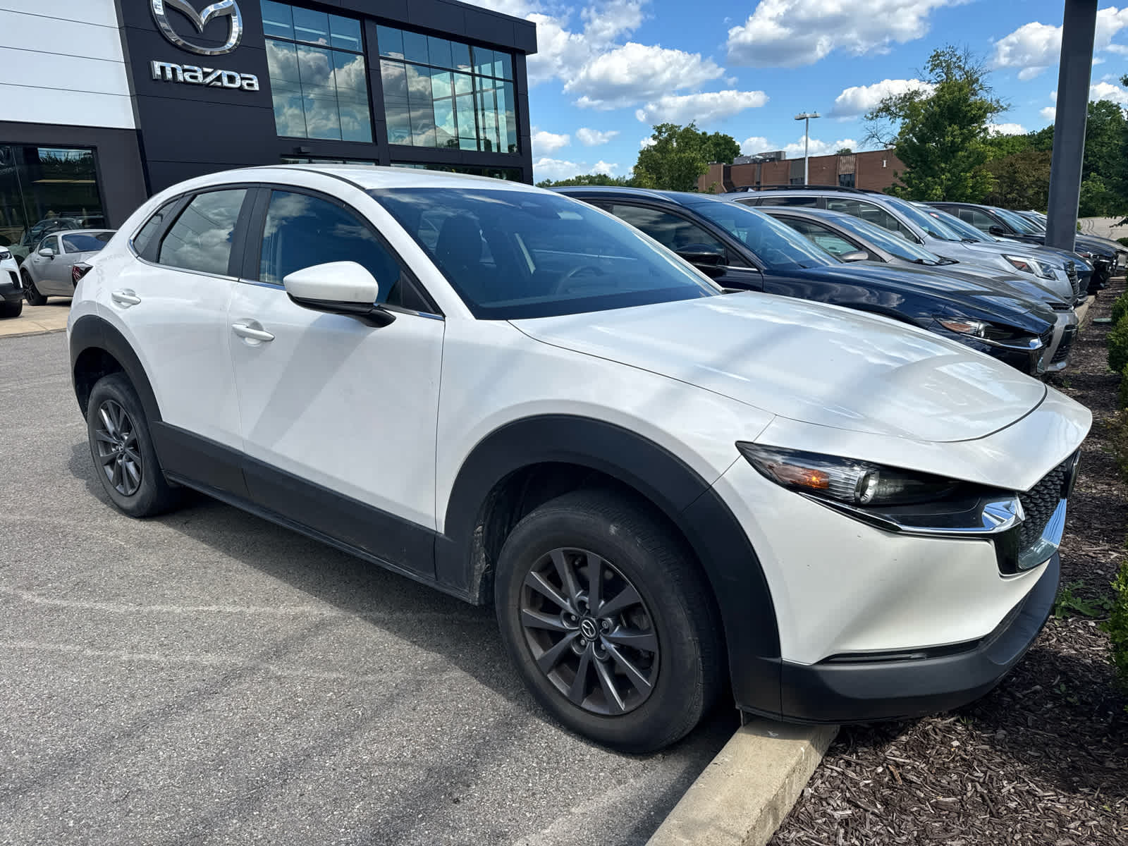 2024 Mazda CX-30 2.5 S Snowflake White Pearl Mica at Cochran Mazda