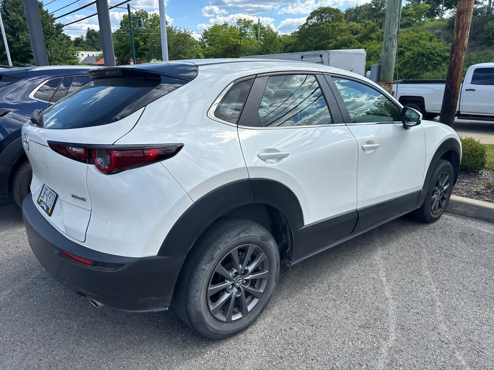 2024 Mazda CX-30 2.5 S Snowflake White Pearl Mica at Cochran Mazda