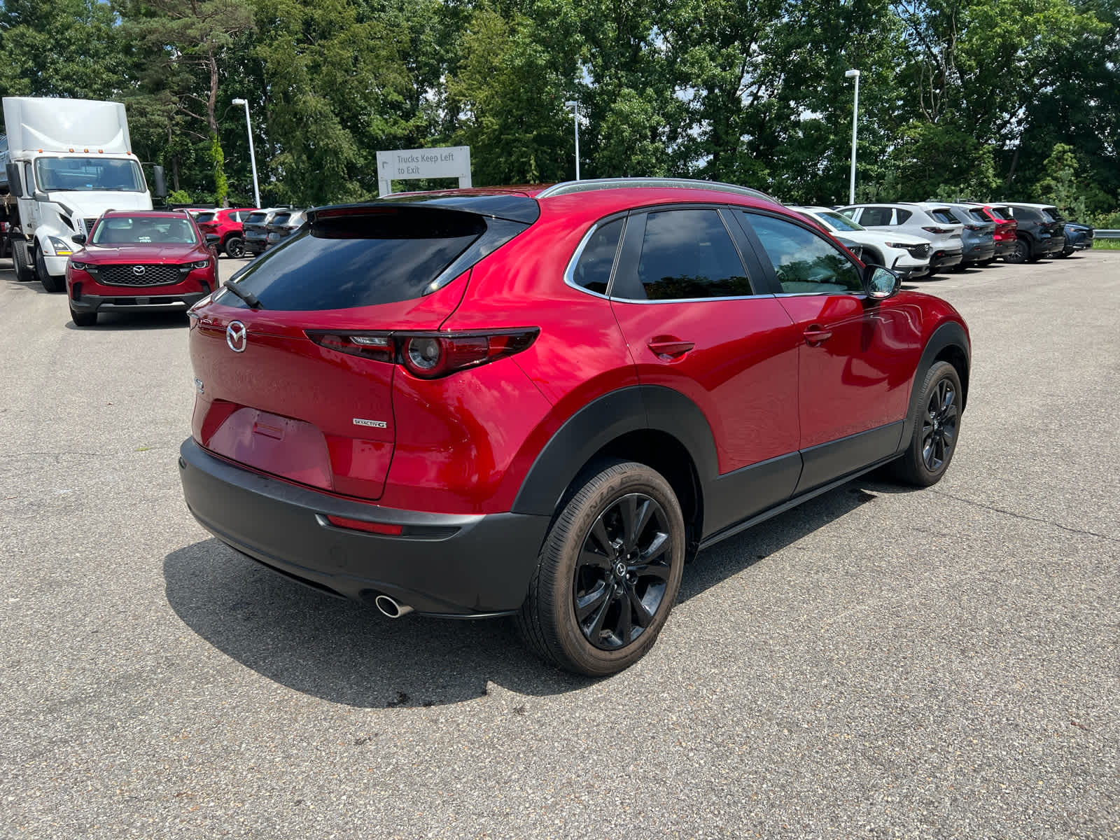 2024 Mazda CX-30 2.5 S Select Sport Soul Red Crystal Metallic at Cochran Mazda