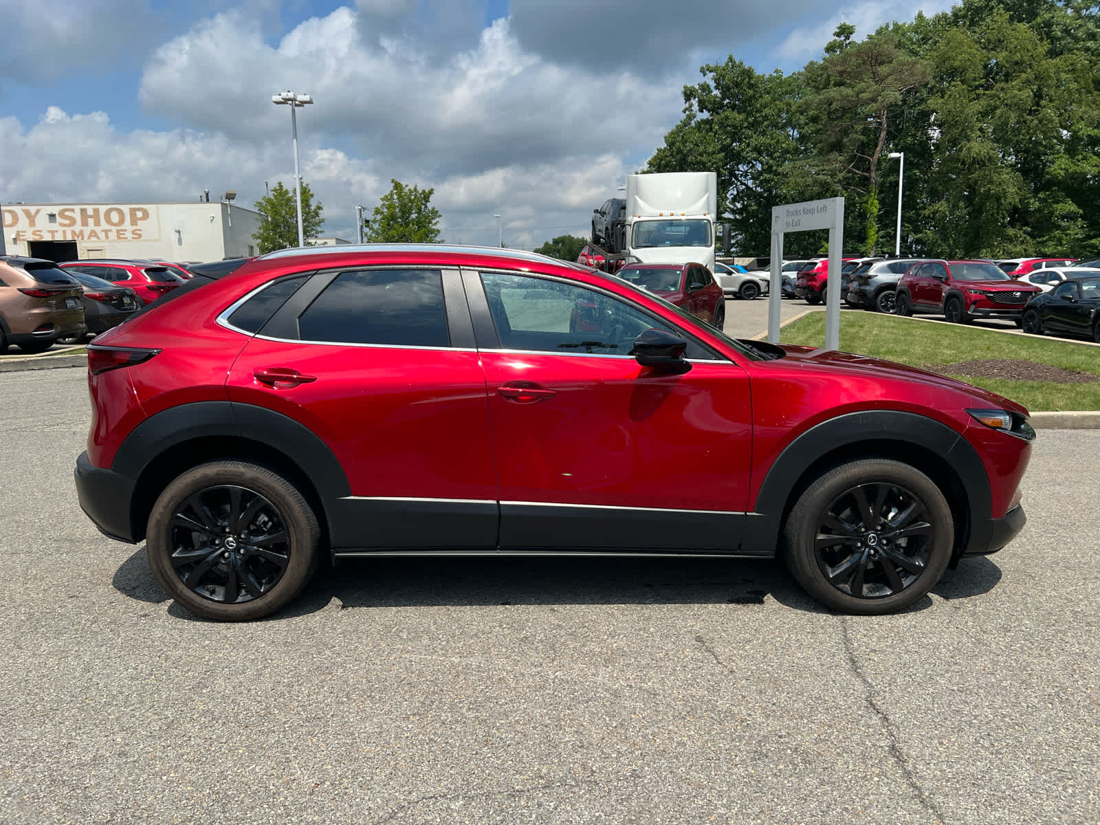 2024 Mazda CX-30 2.5 S Select Sport Soul Red Crystal Metallic at Cochran Mazda