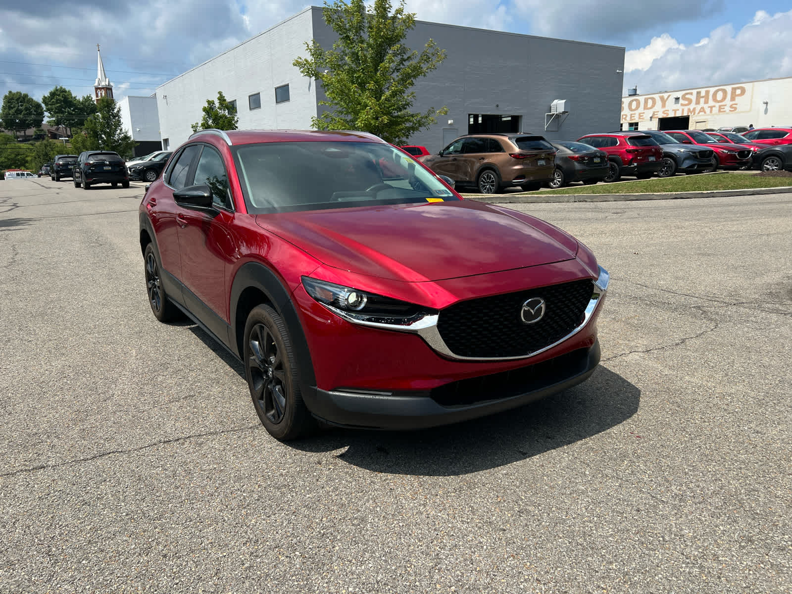 2024 Mazda CX-30 2.5 S Select Sport Soul Red Crystal Metallic at Cochran Mazda
