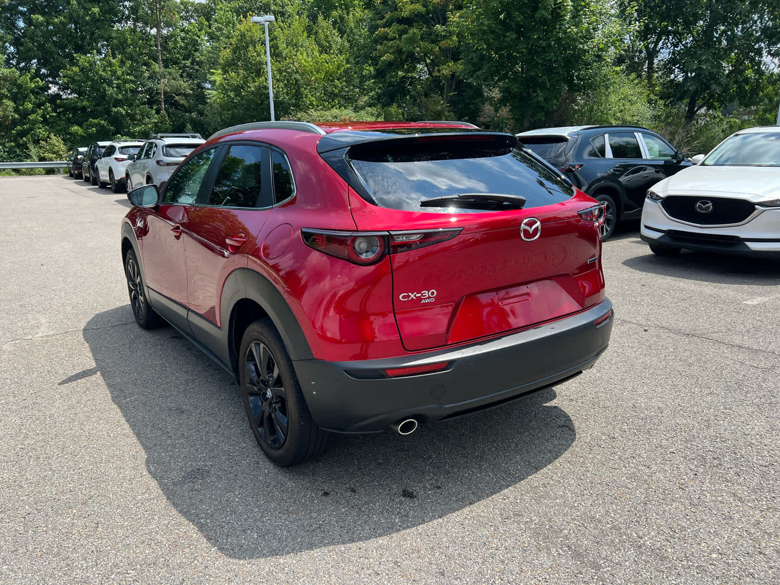 2024 Mazda CX-30 2.5 S Select Sport Soul Red Crystal Metallic at Cochran Mazda
