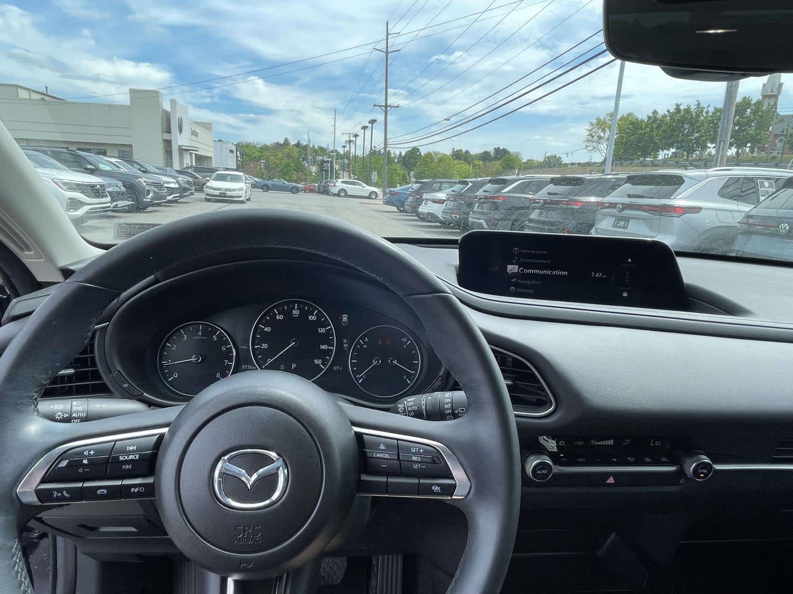 2024 Mazda CX-30 2.5 S Select Sport Deep Crystal Blue Mica at Cochran Mazda