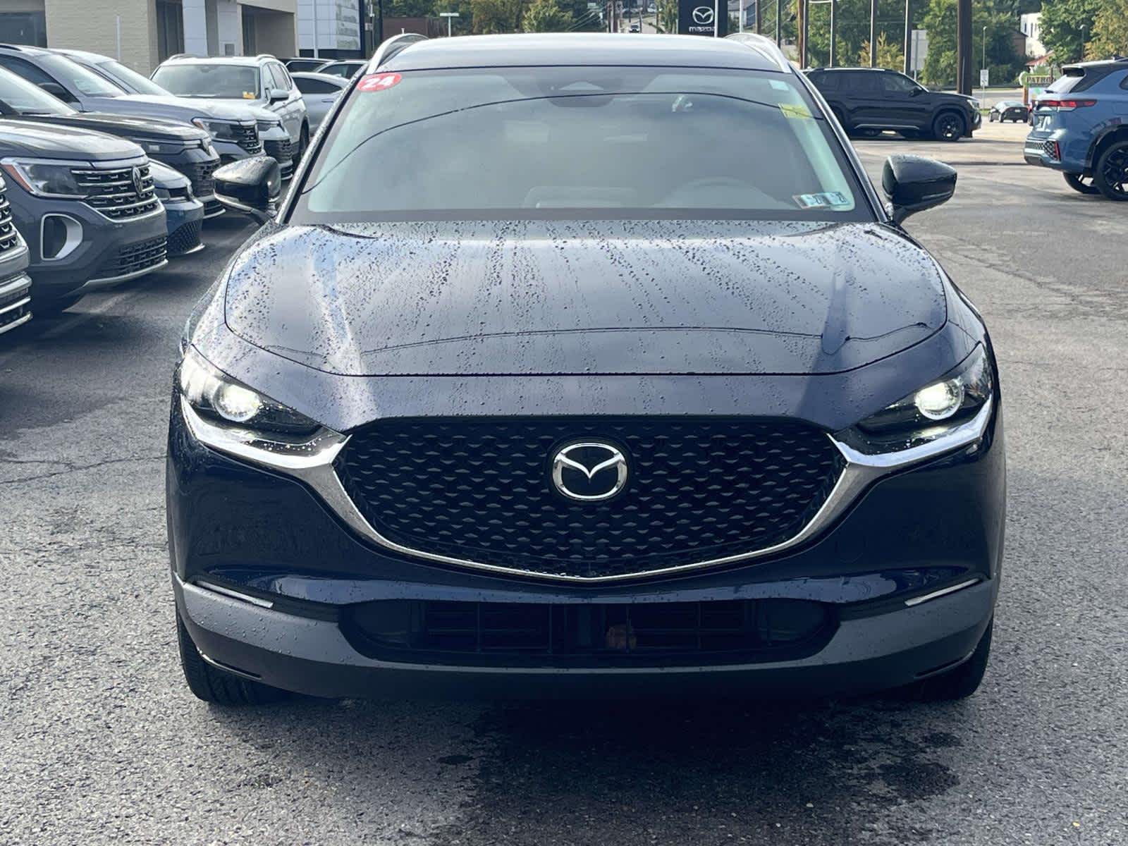 2024 Mazda CX-30 2.5 S Select Sport Deep Crystal Blue Mica at Cochran Mazda