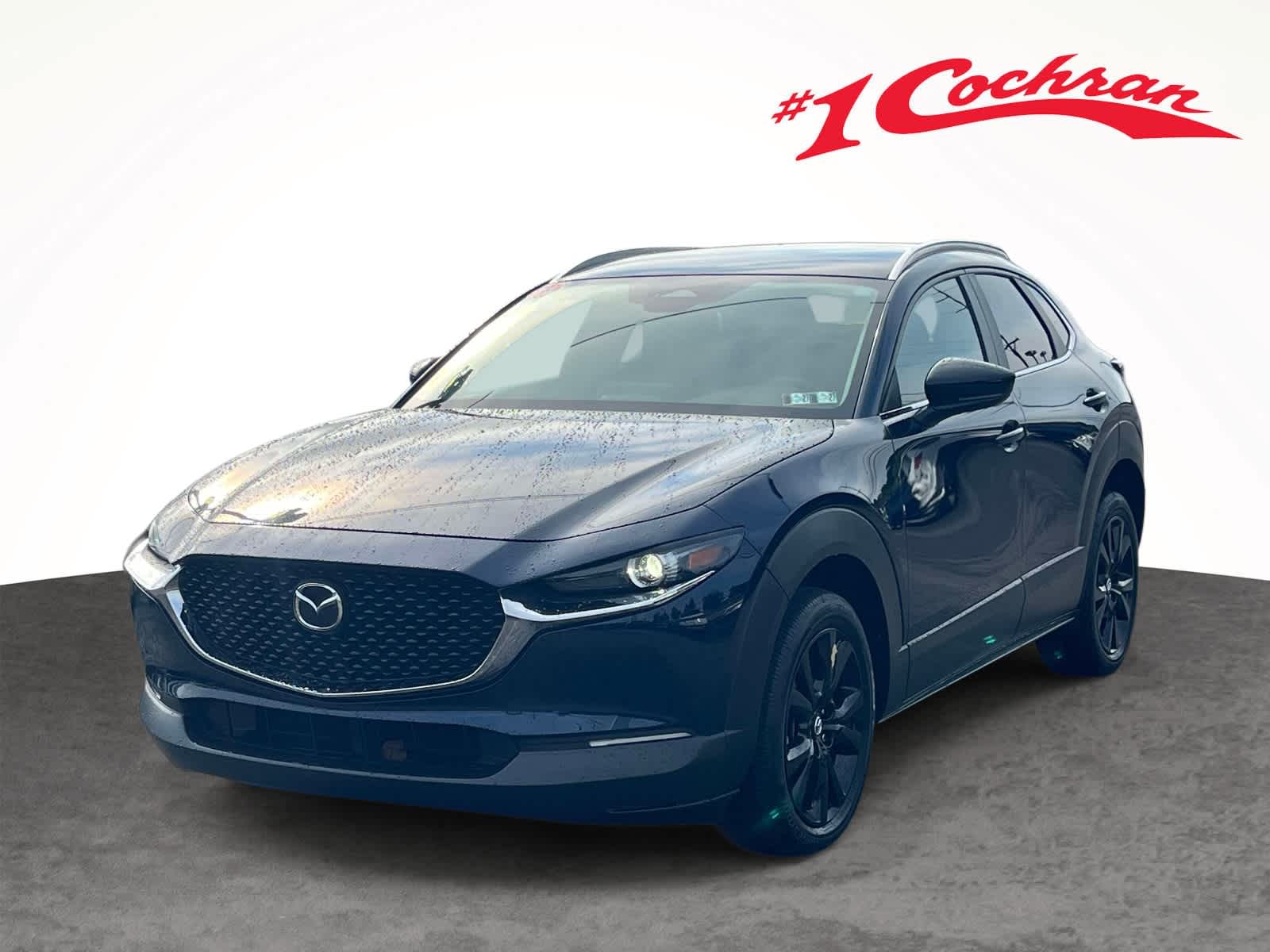 2024 Mazda CX-30 2.5 S Select Sport Deep Crystal Blue Mica at Cochran Mazda
