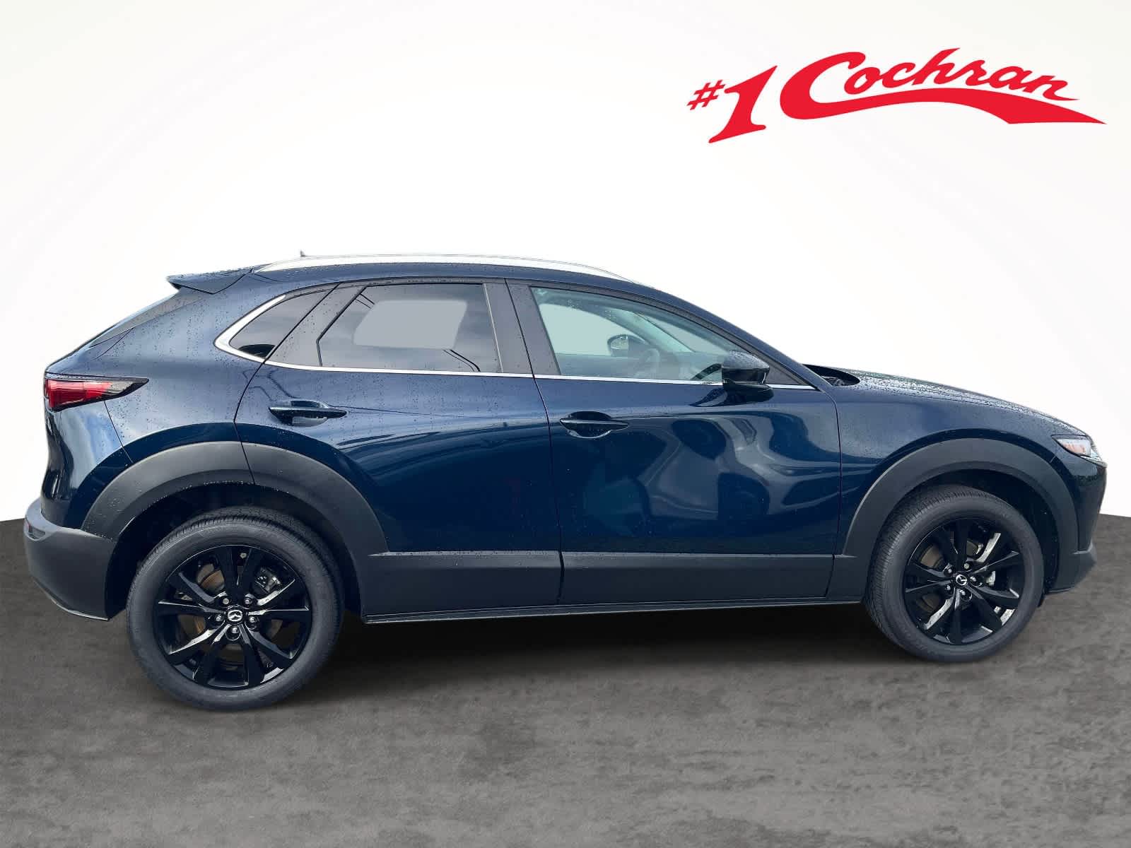 2024 Mazda CX-30 2.5 S Select Sport Deep Crystal Blue Mica at Cochran Mazda