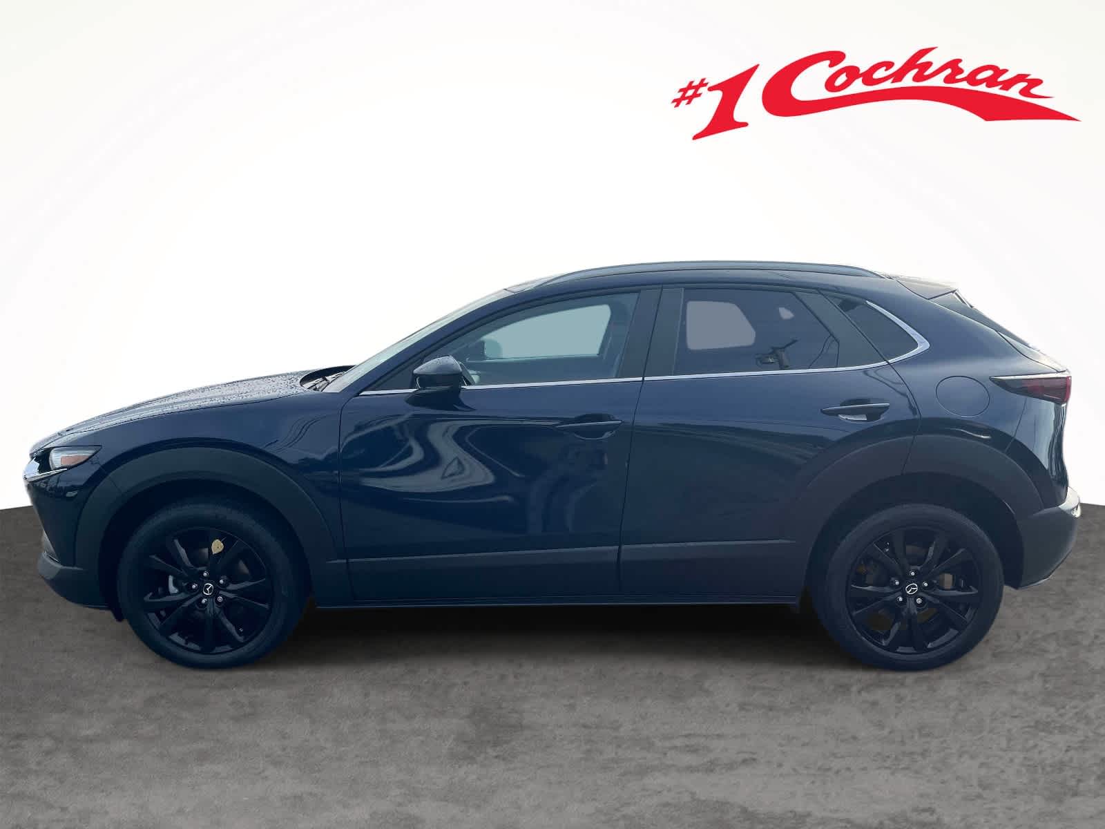 2024 Mazda CX-30 2.5 S Select Sport Deep Crystal Blue Mica at Cochran Mazda