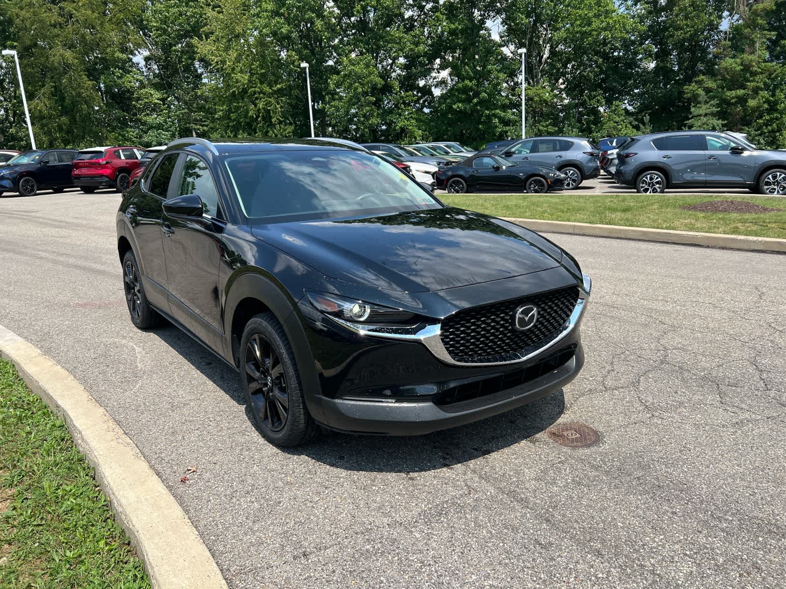 2024 Mazda CX-30 2.5 S Select Sport Jet Black Mica at Cochran Mazda