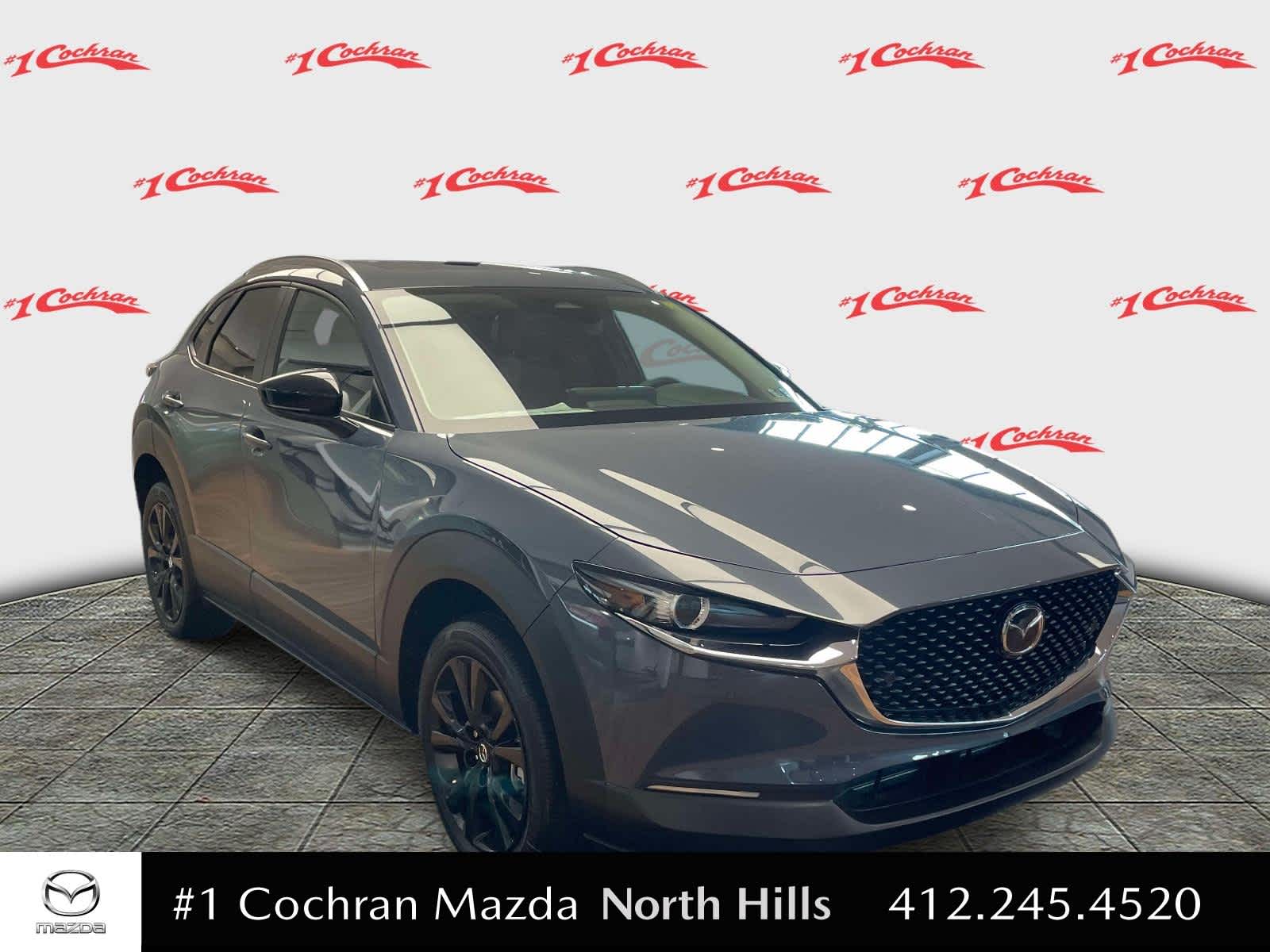 2026 Mazda CX-30 2.5 S Carbon Edition Polymetal Gray Metallic at Cochran Mazda
