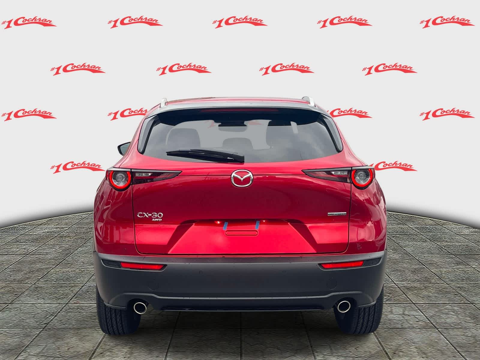 2026 Mazda CX-30 2.5 S Preferred Soul Red Crystal Metallic at Cochran Mazda