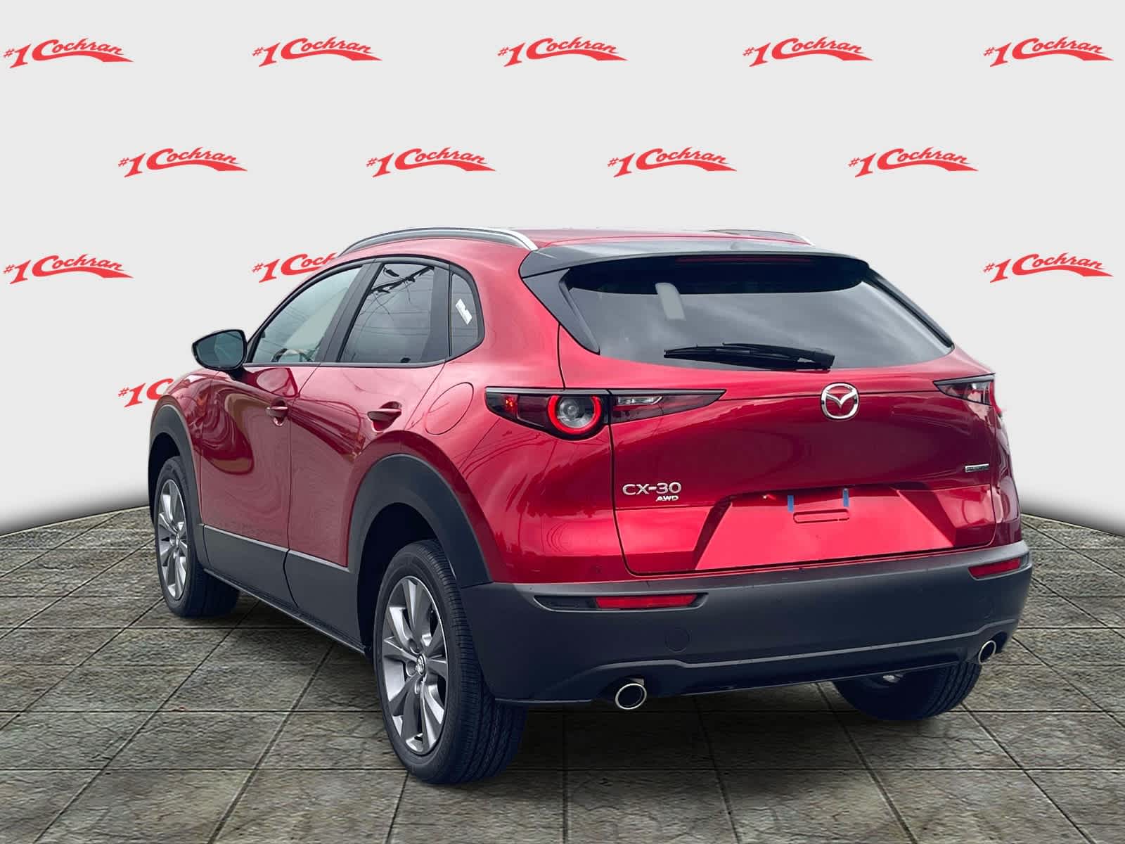2026 Mazda CX-30 2.5 S Preferred Soul Red Crystal Metallic at Cochran Mazda