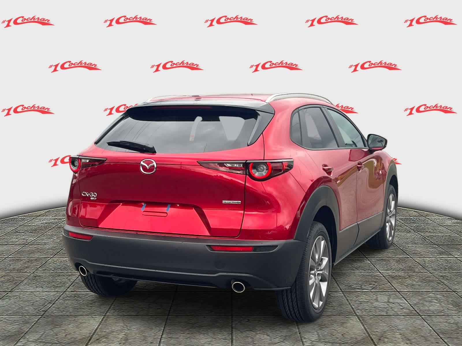 2026 Mazda CX-30 2.5 S Preferred Soul Red Crystal Metallic at Cochran Mazda