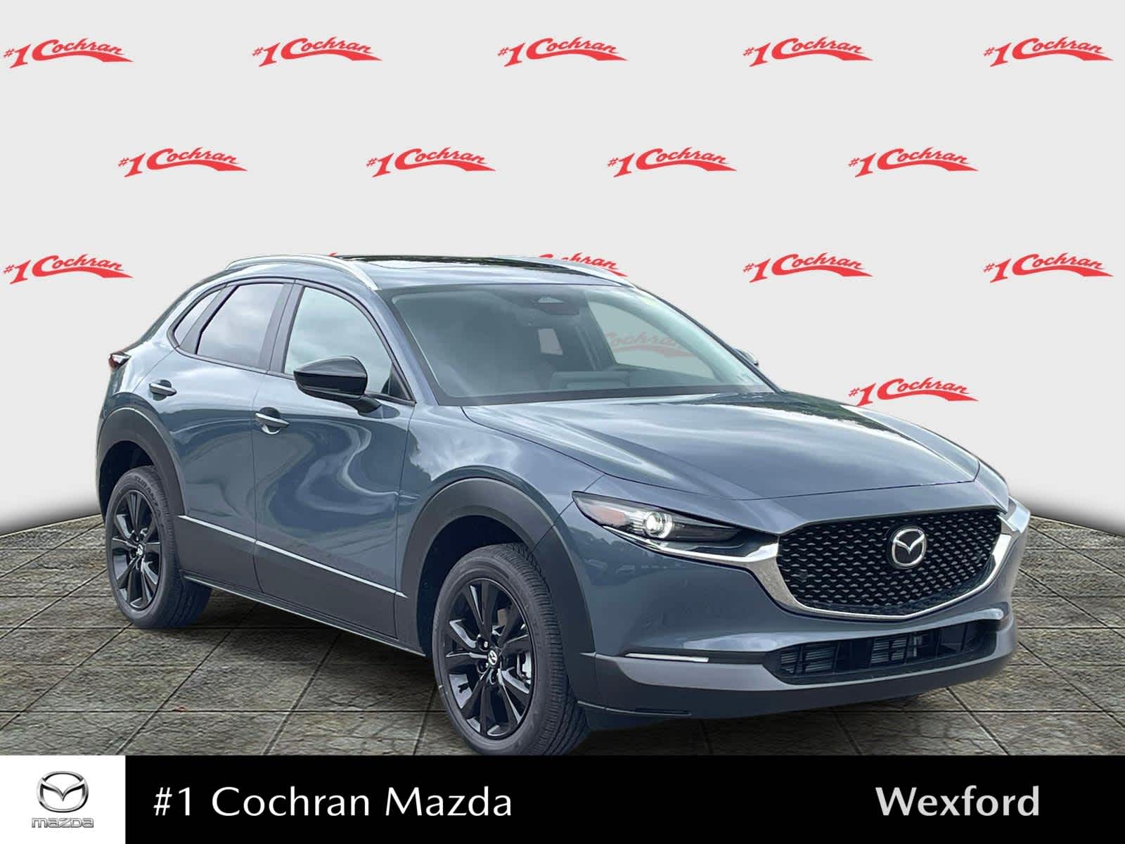 2026 Mazda CX-30 2.5 S Carbon Edition Polymetal Gray Metallic at Cochran Mazda