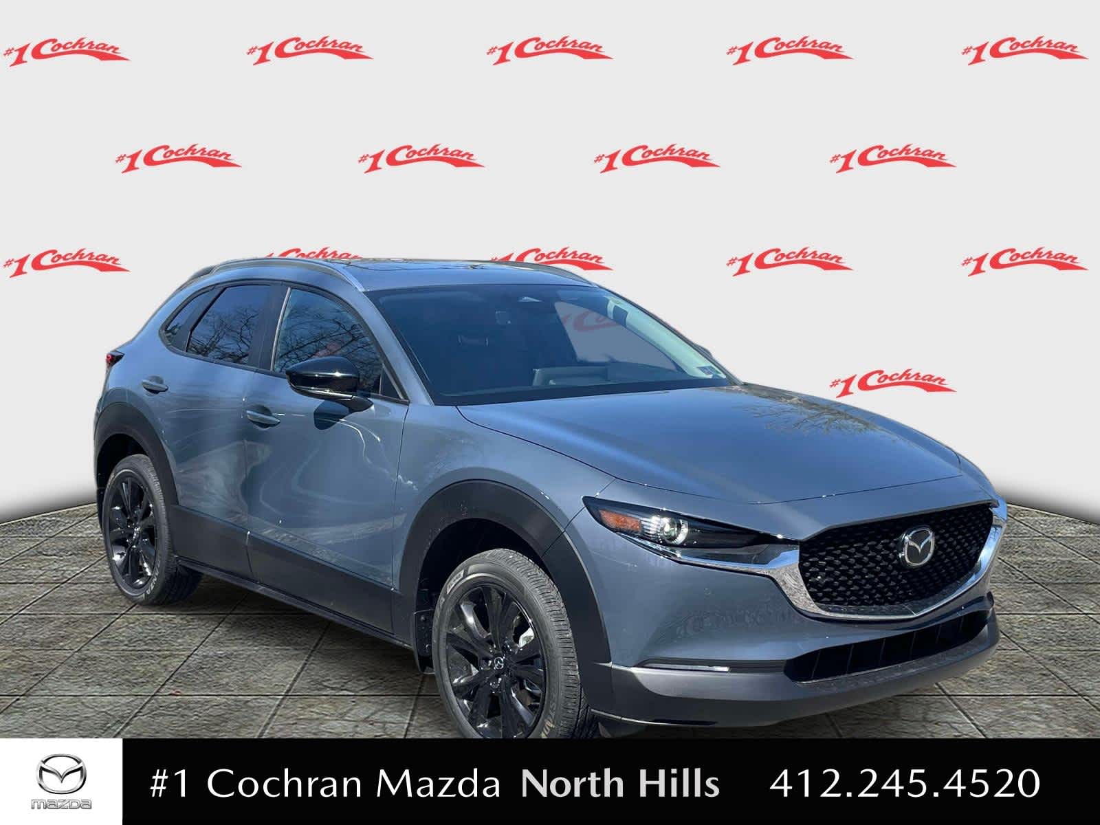 2026 Mazda CX-30 2.5 S Carbon Edition Polymetal Gray Metallic at Cochran Mazda